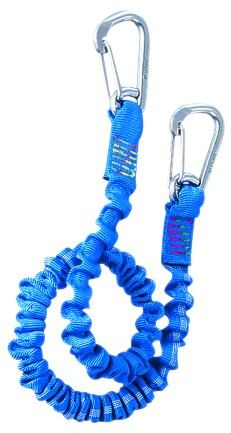 Elastic Tether with Carbine Hooks